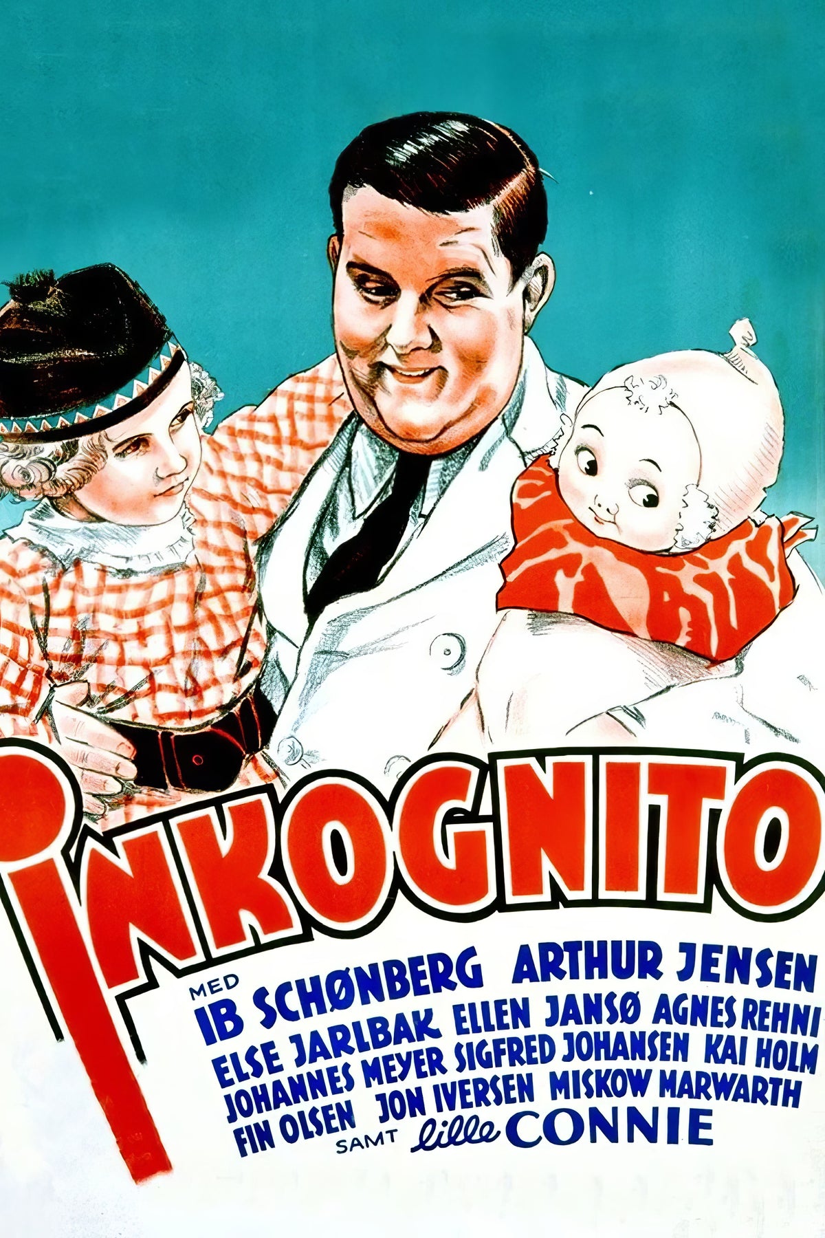 (1937) Incognito Film/Movie Premium Waterproof & Tear Resistant Posters