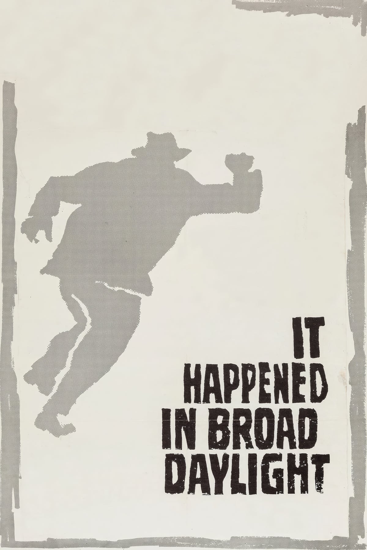It Happened in Broad Daylight (1958) Film/Movie Premium Waterproof & Tear Resistant Posters