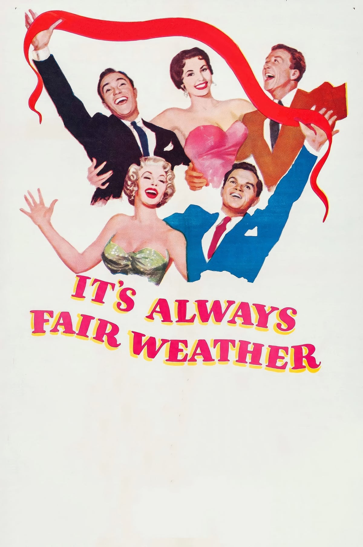 It_s Always Fair Weather (1955) Film/Movie Premium Waterproof & Tear Resistant Posters