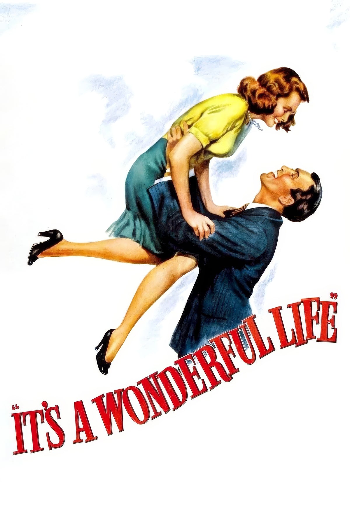 1946 It_s a Wonderful Life (1946) Film/Movie Premium Waterproof & Tear Resistant Posters