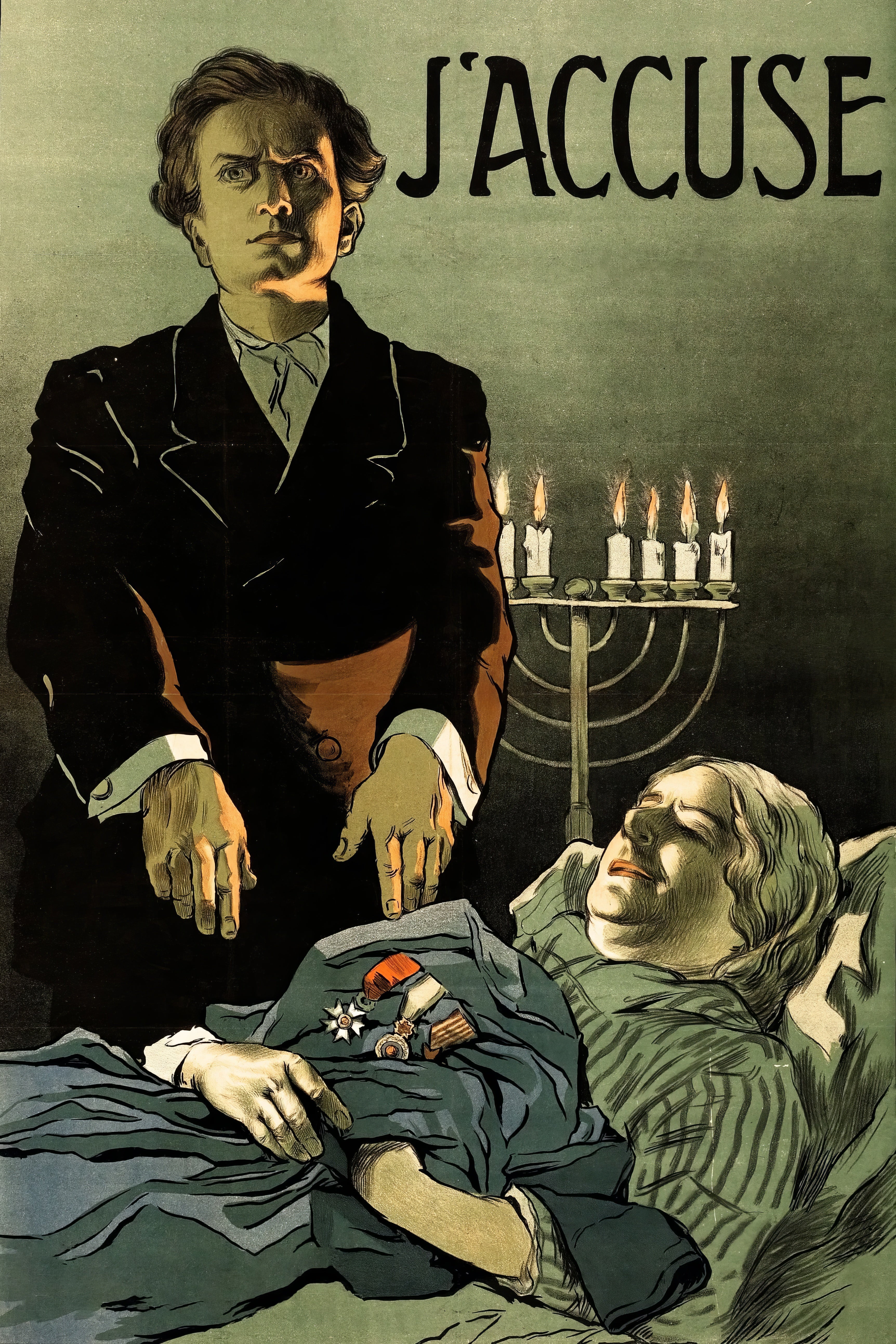 1910 J_accuse (1919) Film/Movie Premium Waterproof & Tear Resistant Posters