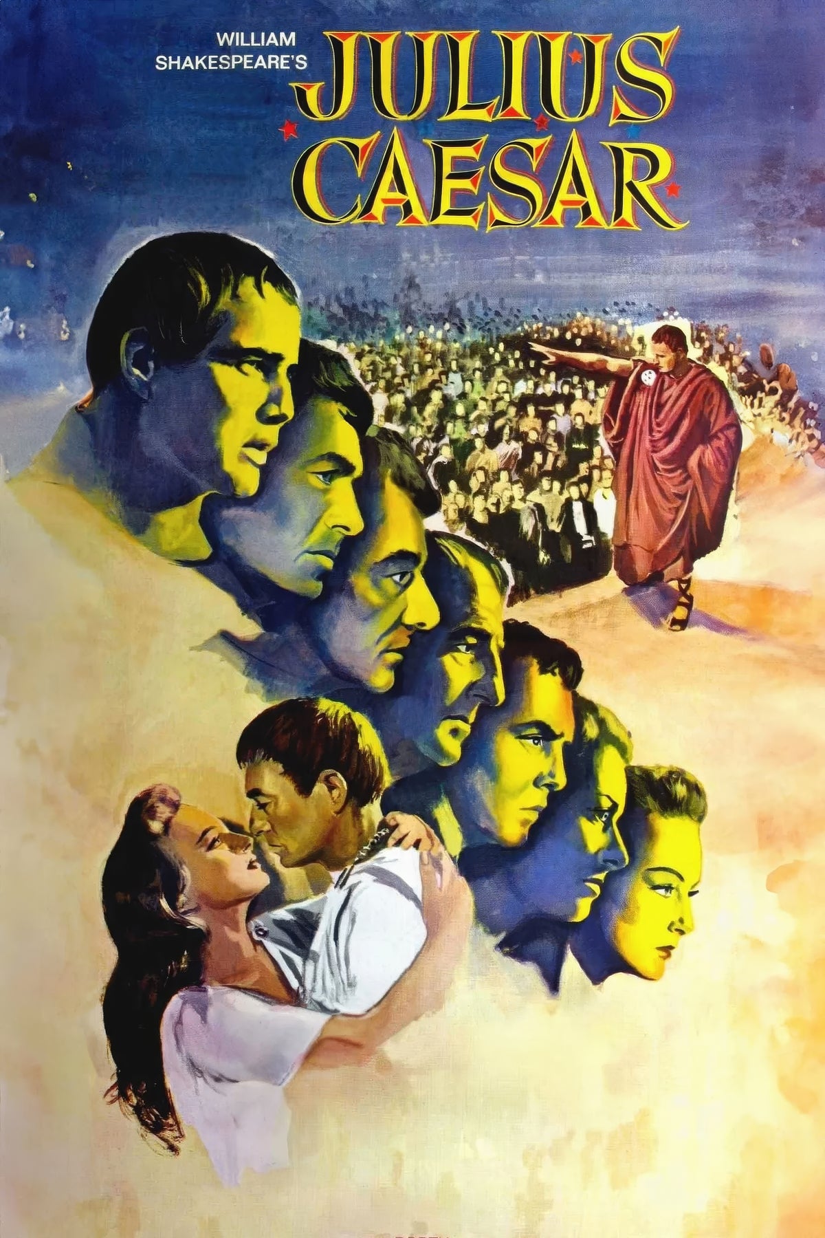 Julius Caesar (1953) Film/Movie Premium Waterproof & Tear Resistant Posters