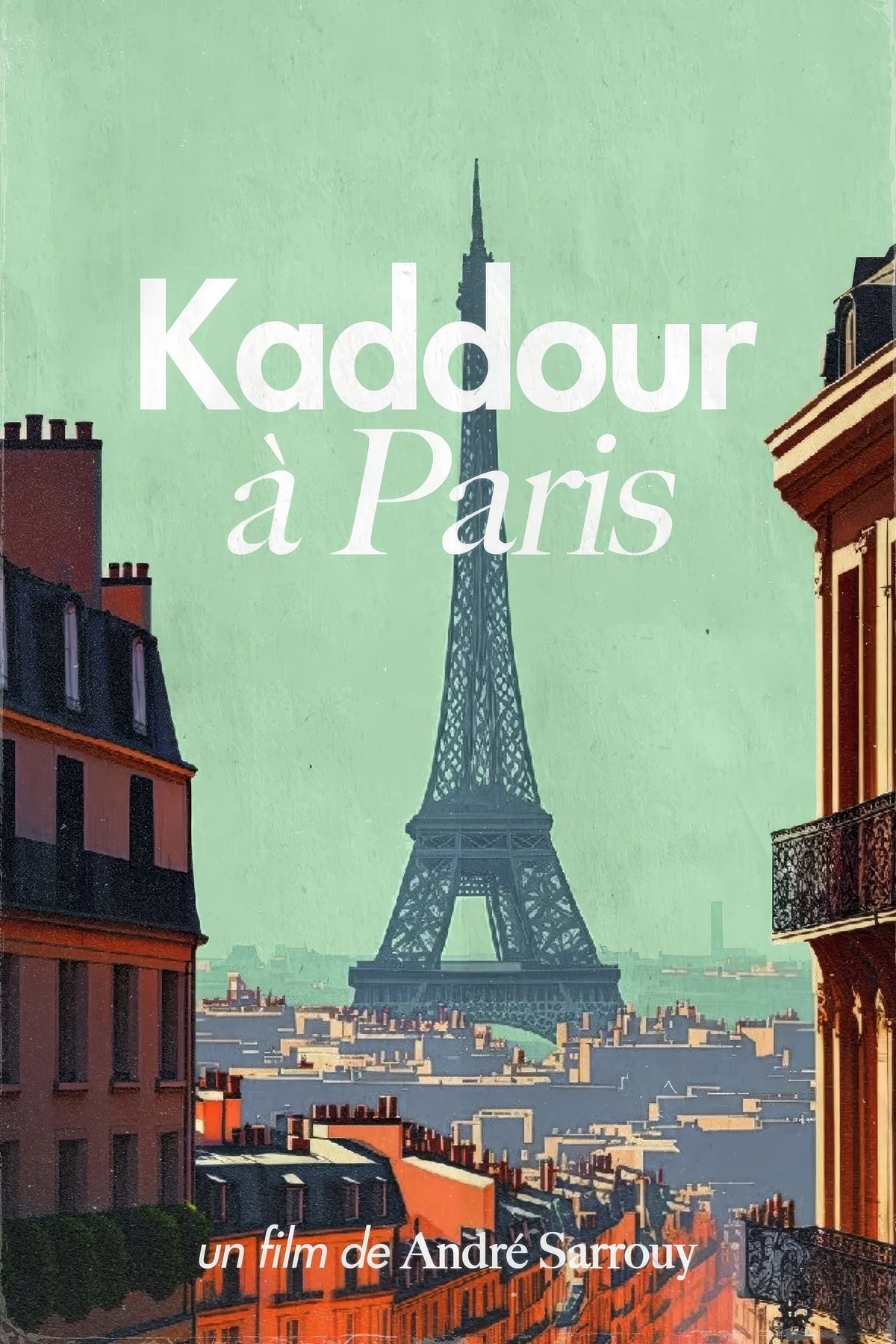(1938) Kaddour à Paris Film/Movie Premium Waterproof & Tear Resistant Posters