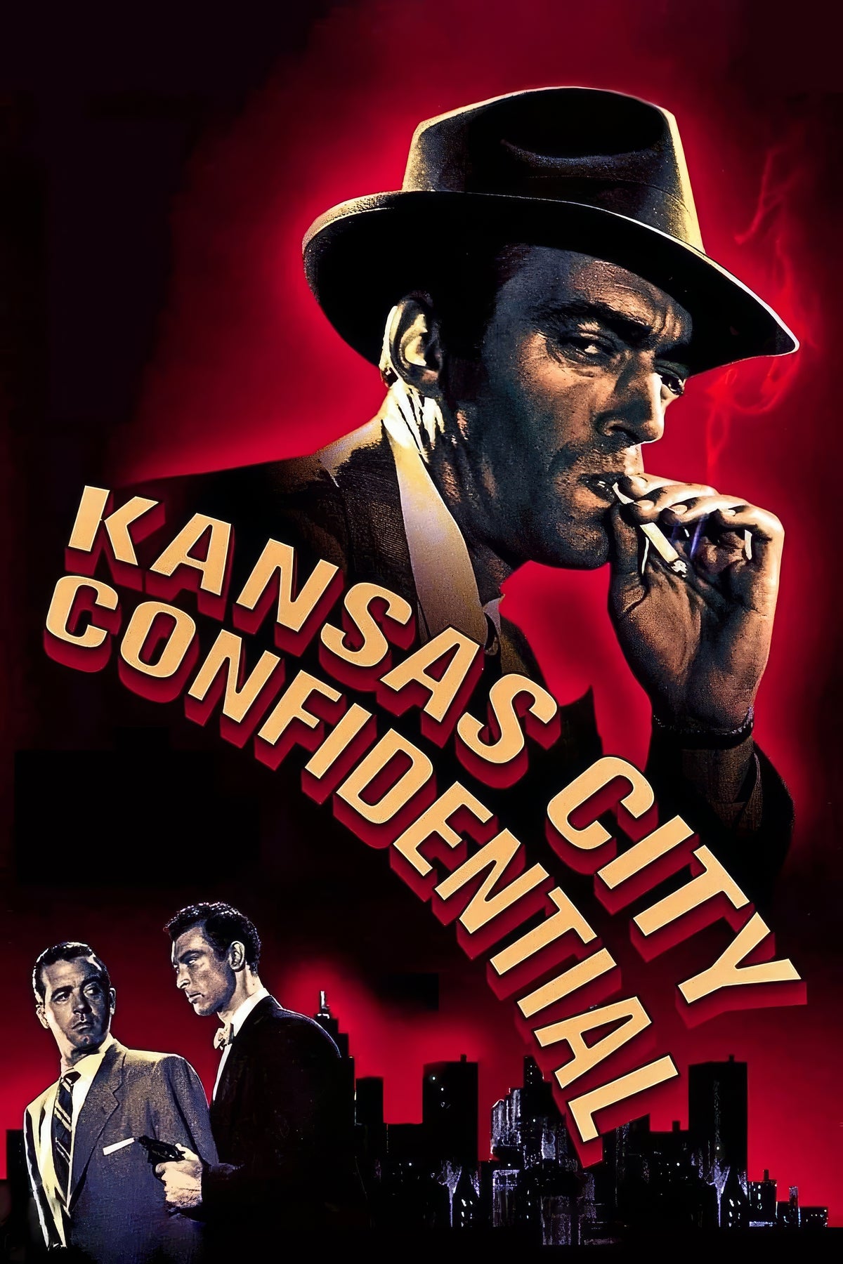 Kansas City Confidential (1952) Film/Movie Premium Waterproof & Tear Resistant Posters