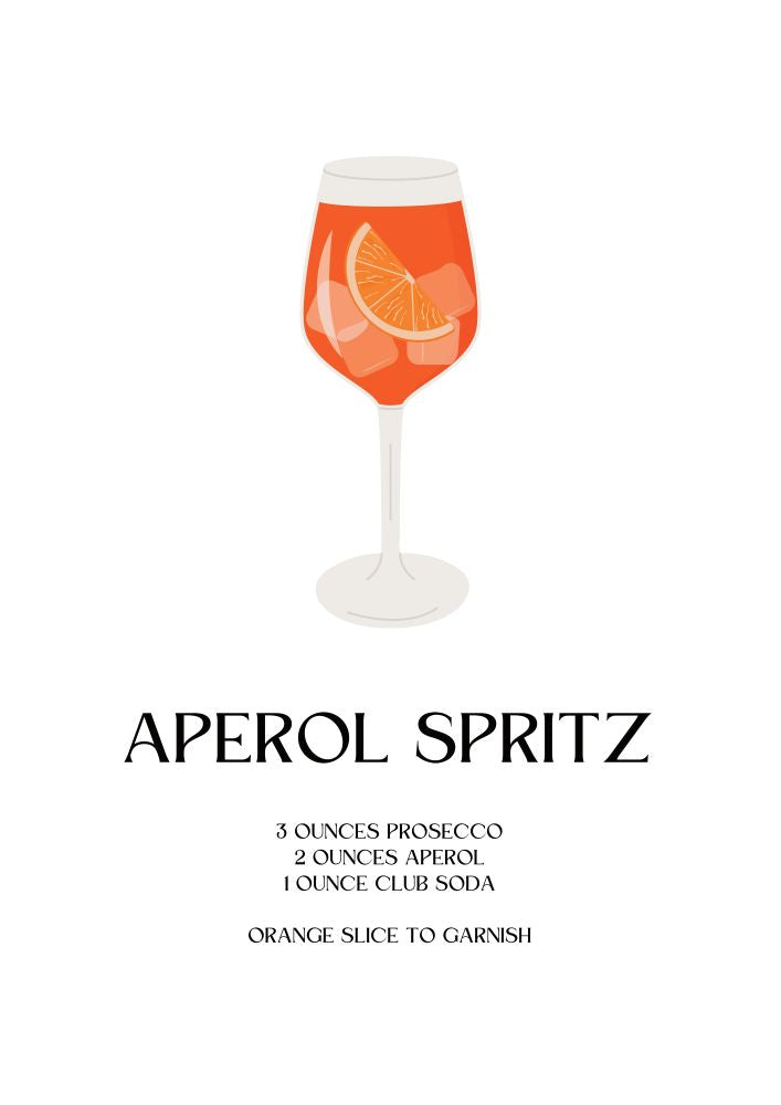 Cocktail Glasses Poster Printed | Premium Waterproof & Tear Resistant Full Colour Posters