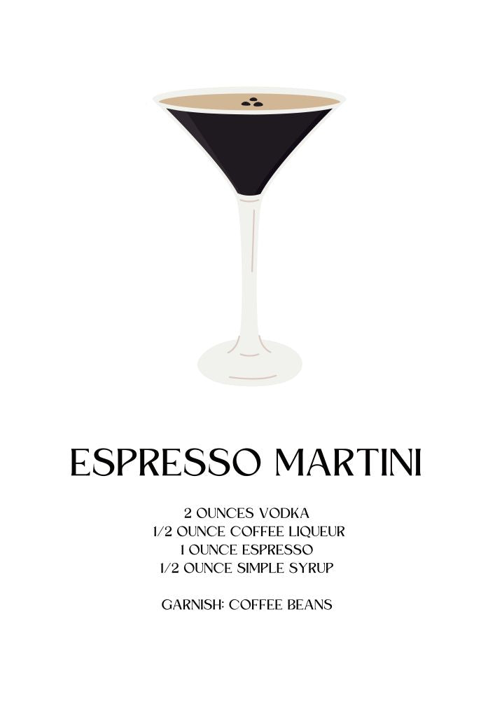 Cocktail Glasses Poster Printed | Premium Waterproof & Tear Resistant Full Colour Posters