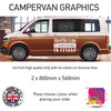 LCG31-LCG37 And So The Adventure Begins Graphic stickers fits all Motorhomes And Campervans Various Designs Available