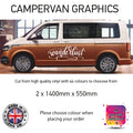 LCG37 Wanderlust Graphic Adventure stickers fits all Motorhomes And Campervans