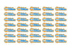Logo Race Name Stickers For 1/10th scale Radio Controlled Vehicle A4,A5 Available