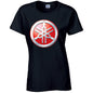 Yamaha Ladies Cotton T-Shirt Available in Black Grey and White LT12