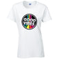 Good Vibes Ladies Cotton T-Shirt Available in Black Grey and White LT39