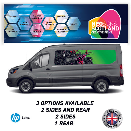 LWBFC17 Snake Lwb Van Panel Wrap Kit