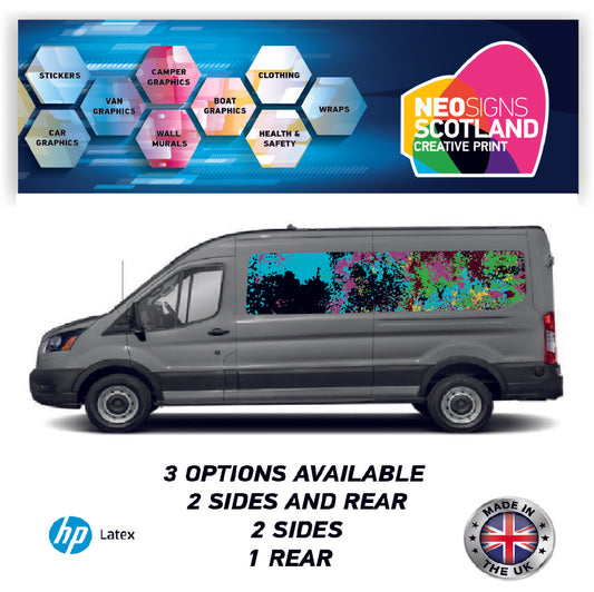 LWBFC18 Pattern Lwb Van Panel Wrap Kit