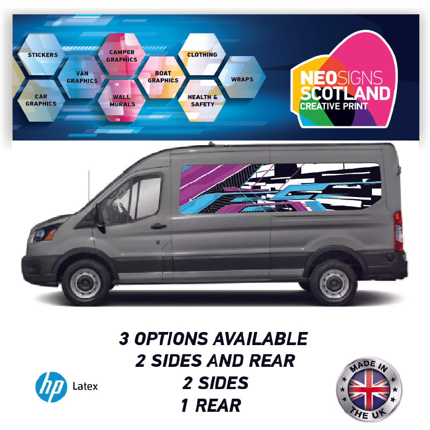 LWBFC02 Pattern Lwb Van Panel Wrap Kit