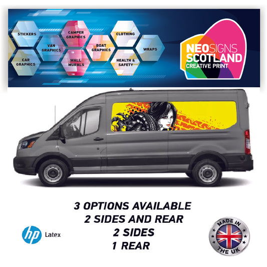 LWBFC03 Anime Lwb Van Panel Wrap Kit