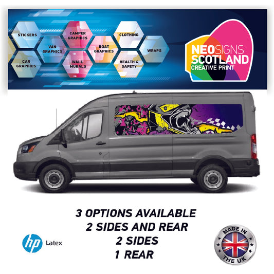 LWBFC05 Skelton Face Lwb Van Panel Wrap Kit
