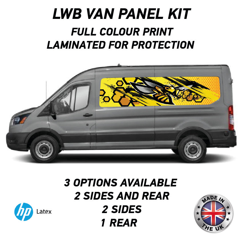 Printed Panel Wrap Kit Available for Small,Swb,Mwb,Lwb