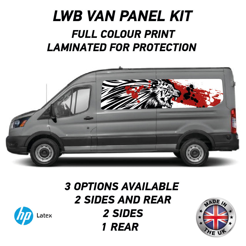 Printed Panel Wrap Kit Available for Small,Swb,Mwb,Lwb