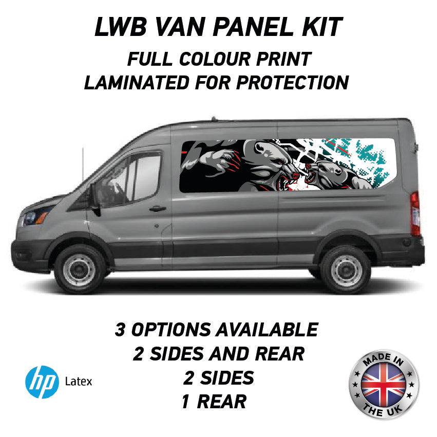Printed Panel Wrap Kit Available for Small,Swb,Mwb,Lwb
