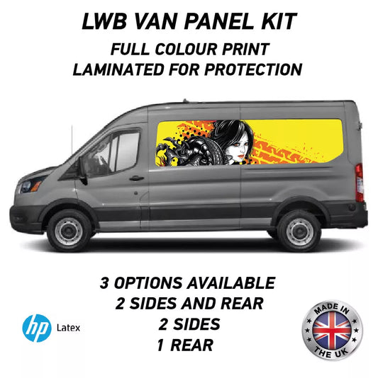 LWBFC03 Anime Lwb Van Panel Wrap Kit