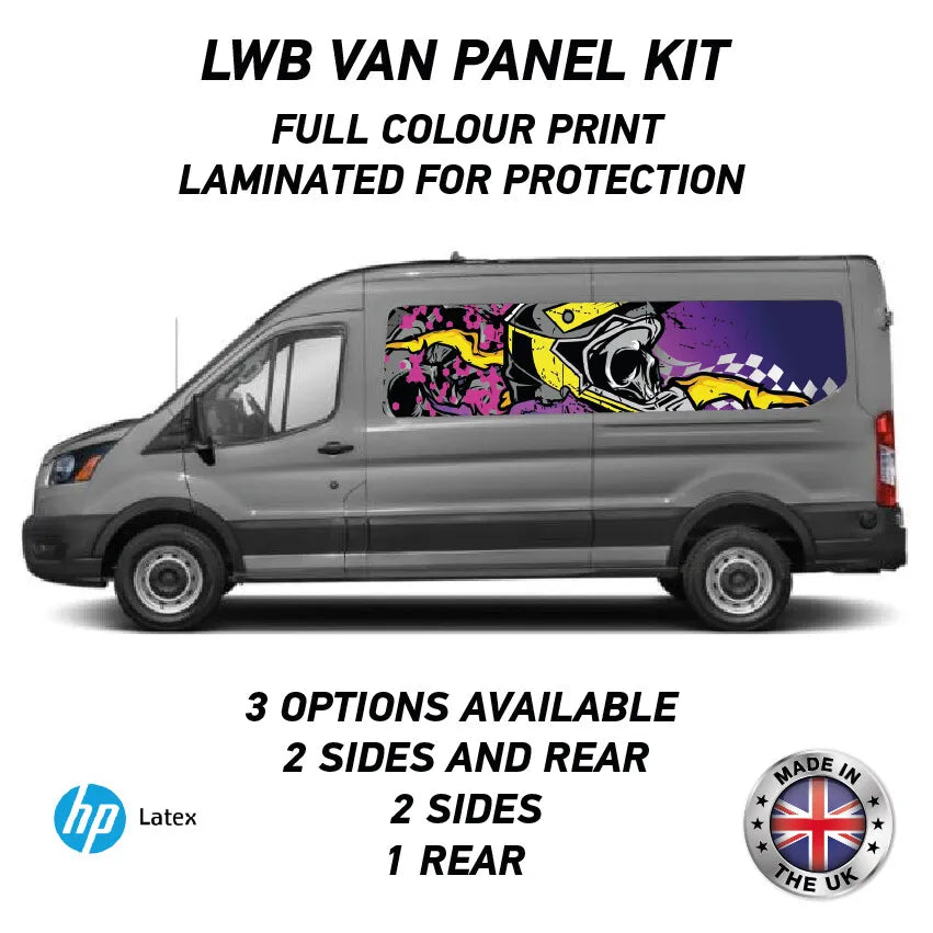 Printed Panel Wrap Kit Available for Small,Swb,Mwb,Lwb