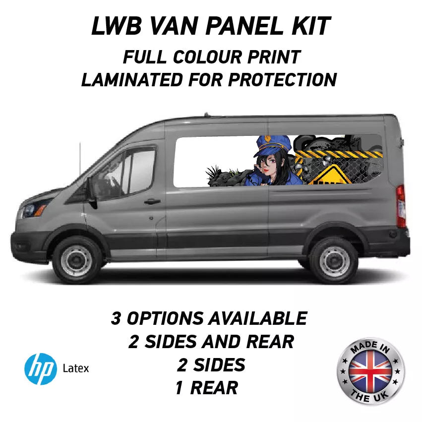 Printed Panel Wrap Kit Available for Small,Swb,Mwb,Lwb