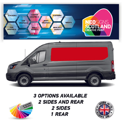 SVPK4 Lwb Van Panel Kit vinyl graphics motorhome campervan (42 Colours)