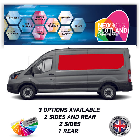SVPK4 Lwb Van Panel Kit vinyl graphics motorhome campervan (42 Colours)