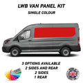 SPVK04 Coloured Panel Wrap Kit Available for Lwb Vans 42 Colours Available