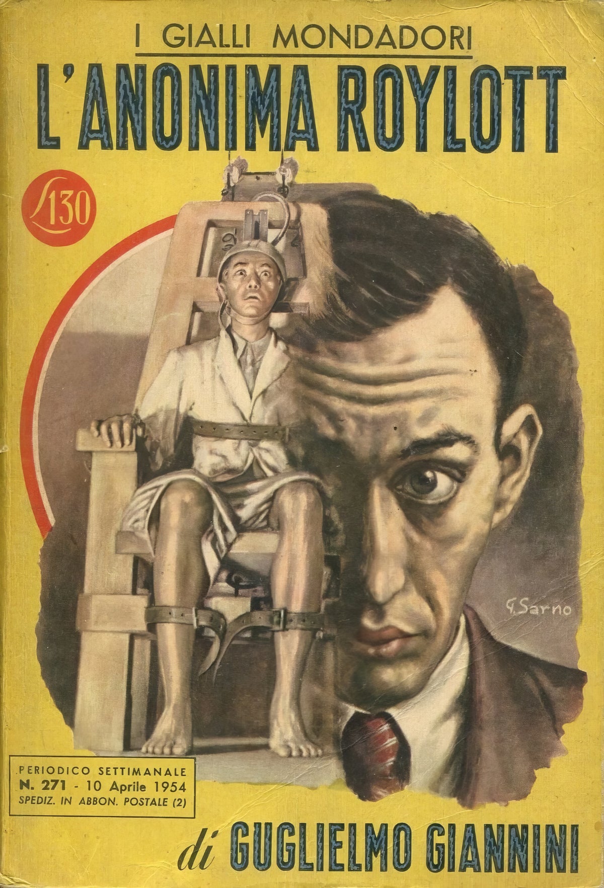 L_anonima Roylott (1936) Film/Movie Premium Waterproof & Tear Resistant Posters