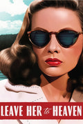 1945 Leave Her to Heaven (1945) Film/Movie Premium Waterproof & Tear Resistant Posters