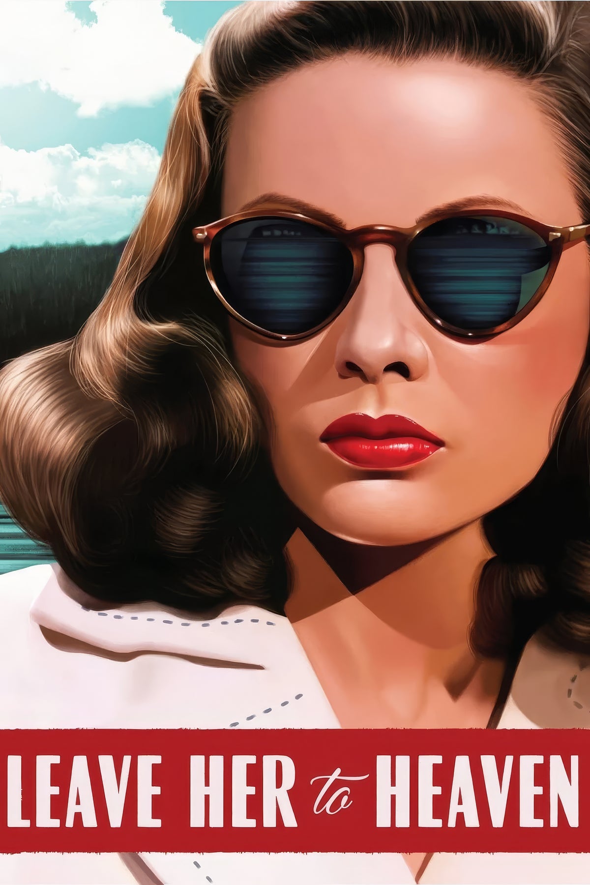 1945 Leave Her to Heaven (1945) Film/Movie Premium Waterproof & Tear Resistant Posters