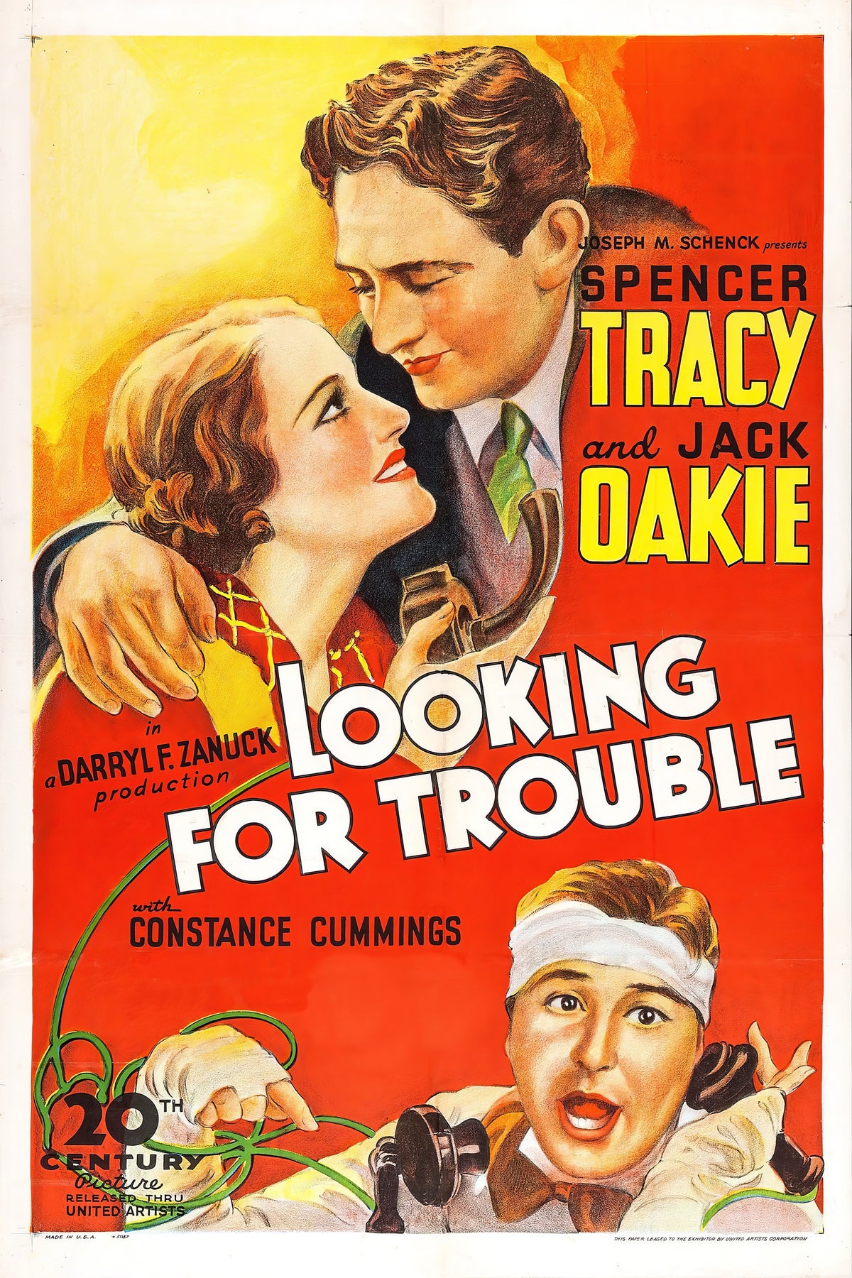 Looking for Trouble (1934) Film/Movie Premium Waterproof & Tear Resistant Posters