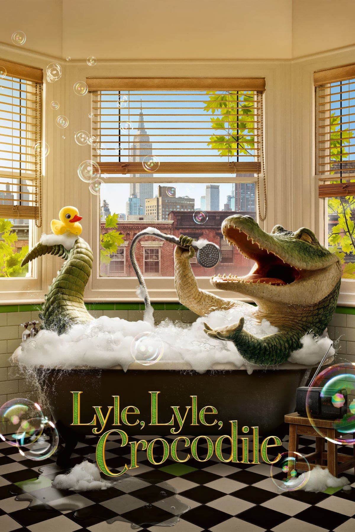 Lyle, Lyle, Crocodile (2022) Film/Movie Premium Waterproof & Tear Resistant Posters
