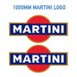 MAR Martini Racing stickers x2 laminated for Porsche