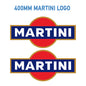 MAR Martini Racing stickers x2 laminated for Porsche