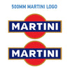 MAR Martini Racing stickers x2 laminated for Porsche