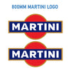 MAR Martini Racing stickers x2 laminated for Porsche