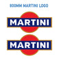 MAR Martini Racing stickers x2 laminated for Porsche