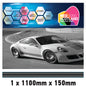 MC1.1/150x1 Martini Racing Monochrome 1100mm x 150mm Bonnet stripe for Porsche