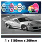 MC1.1/200x1 Martini Racing Monochrome 1100mm x 200mm Bonnet stripe for Porsche