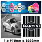 MONORBS01 Martini Racing Style Mono Bonnet Stripe For Porsche