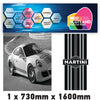 MONORBS05 Martini Racing Style Mono Bonnet Stripe For Porsche