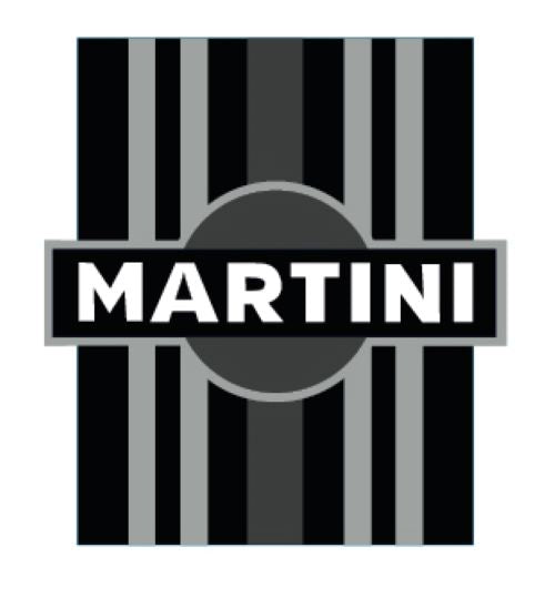 MONORBS01 Martini Racing Style Mono Bonnet Stripe For Porsche