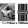 MONORBS03 Martini Racing Style Mono Bonnet Stripe For Porsche