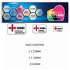 MP01-MP09 Twitter Social Media Pack Graphics Kit Sign Writing Vehicle lettering Livery