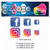 MP01-MP09 Twitter Social Media Pack Graphics Kit Sign Writing Vehicle lettering Livery