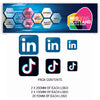 MP10-MP18 Social Media Pack Graphics Kit Sign Writing Vehicle lettering Livery