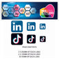 MP10-MP18 Social Media Pack Graphics Kit Sign Writing Vehicle lettering Livery