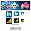 MP10-MP18 Social Media Pack Graphics Kit Sign Writing Vehicle lettering Livery